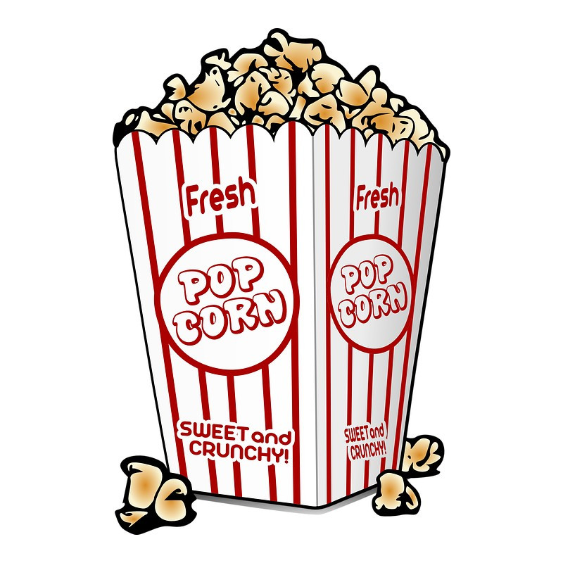 Kit pour Popcorn - 100 Cornets - 2kg Maïs à éclater