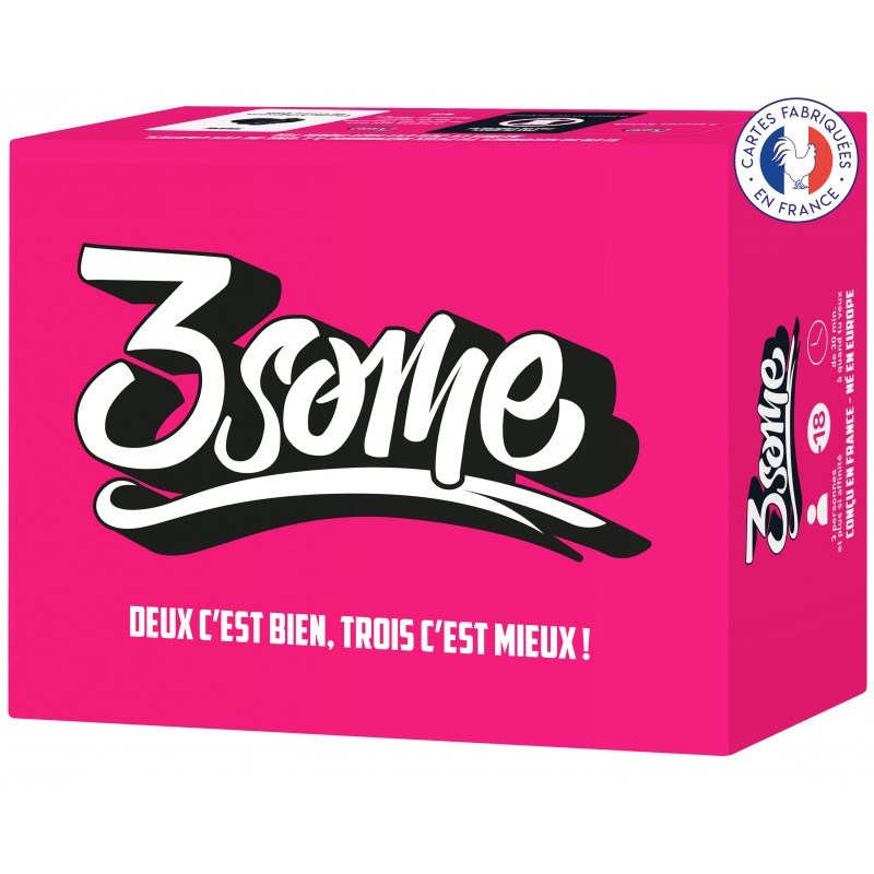 Jeu de cartes pour adultes - 3SOME - Original Cup