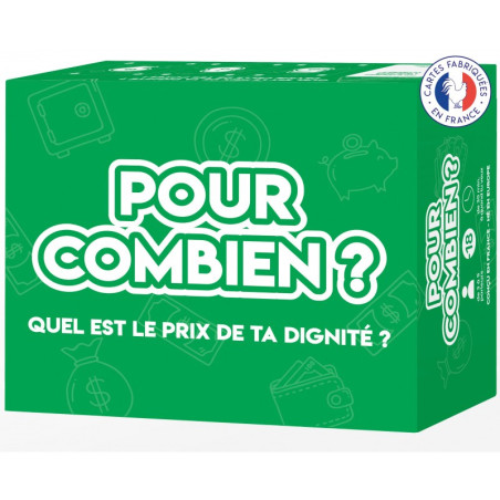Jeu de cartes pour adultes - POUR COMBIEN - Original Cup