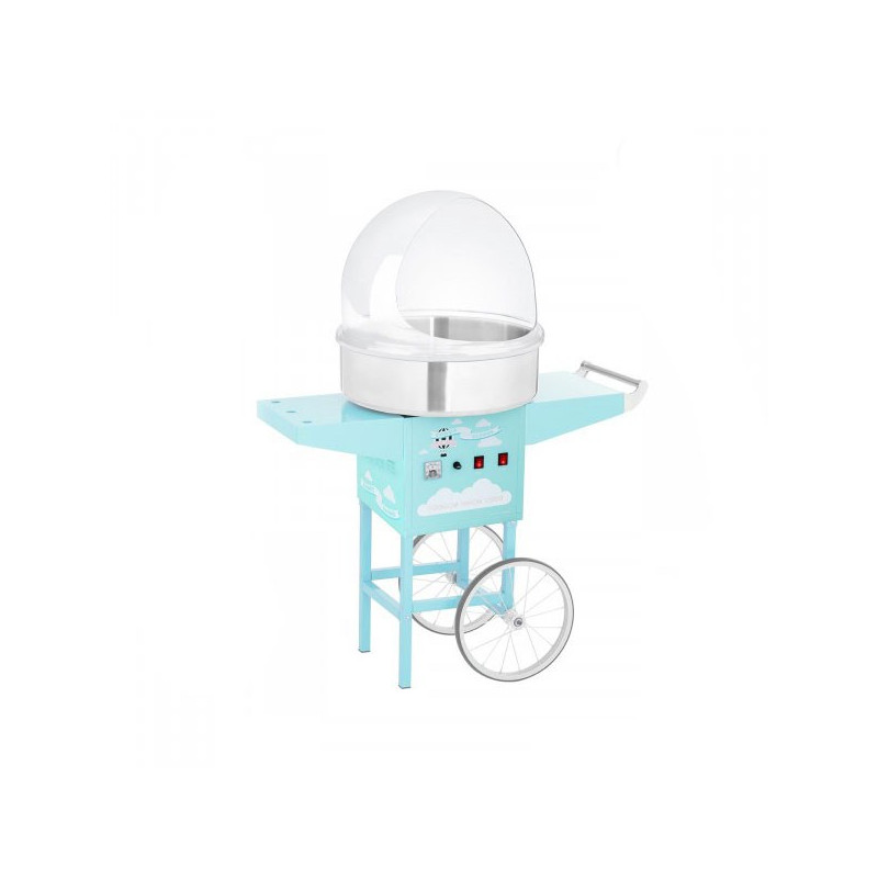 Location Animation Machine à Barbe à papa Professionnelle Turquoise - Royal Catering