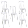 Location Chaise empilable MIAMI Blanche x5