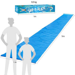 SLIP'N SLIDE VENTRIGLISSE 5 MÈTRES BLEU