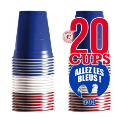 Gobelets FRANCE 53cl. x 20 - Original CUP