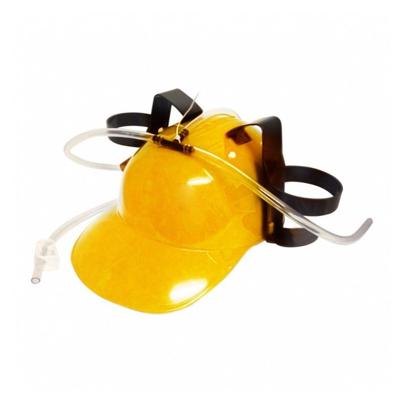 Casque à bière jaune - Original Cup