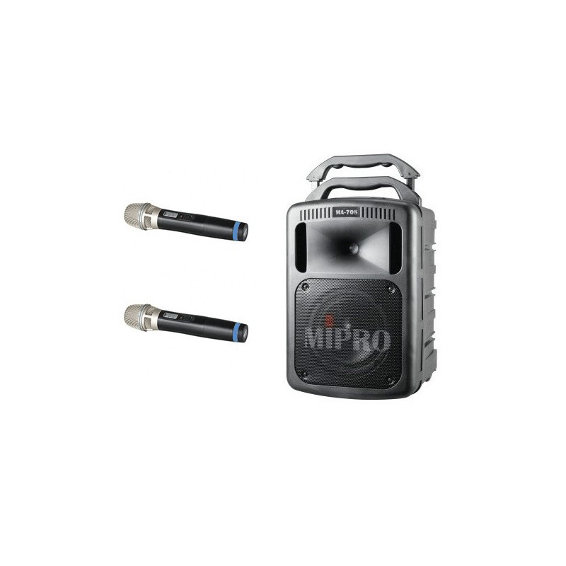 Location Pack Sono Mobile MA708 - 2 x Micro sans fil - Mipro