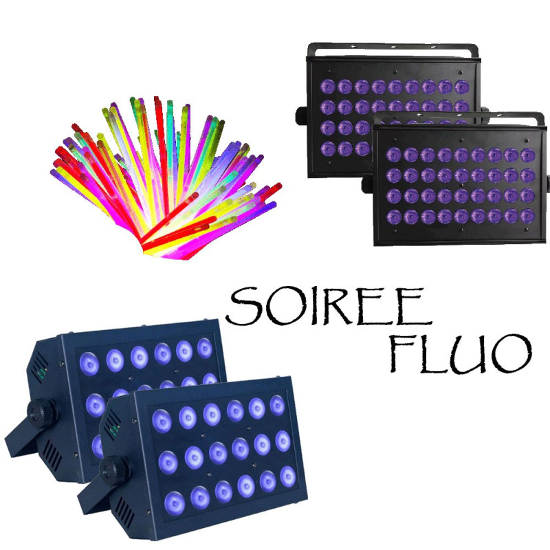 Location Pack Soirée Fluo