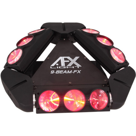 Location Spider LED 9-BEAM-FX - AFX Light
