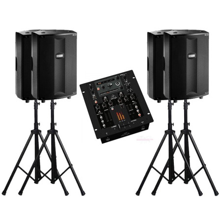 Location Pack Audio FBT 4 x V114A + 1 x NOX202