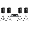 Location Pack Audio FBT 4 x V114A + 1 x XDJ-R1