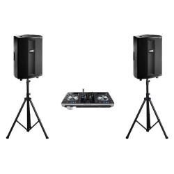 Location Pack Audio FBT 2 x V114 + 1 x XDJ-R1