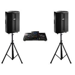 Location Pack Audio FBT 2 x V114A + 1 x XDJ-RX2