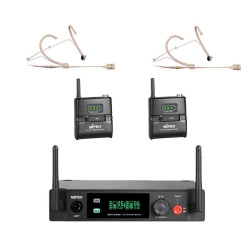 Location Acessoires Microphone Pack ACT-2402 + ACT-24TC x2 + MU-55HNS x2 - MIPRO