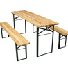 Location Table de Brasserie Pliante 220cm