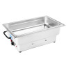 Location Chauffe Plat Chafing Dish INOX - Bain marie - 1600w - 100mm