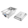 Location Chauffe Plat Chafing Dish INOX - Bain marie - 1600w - 100mm
