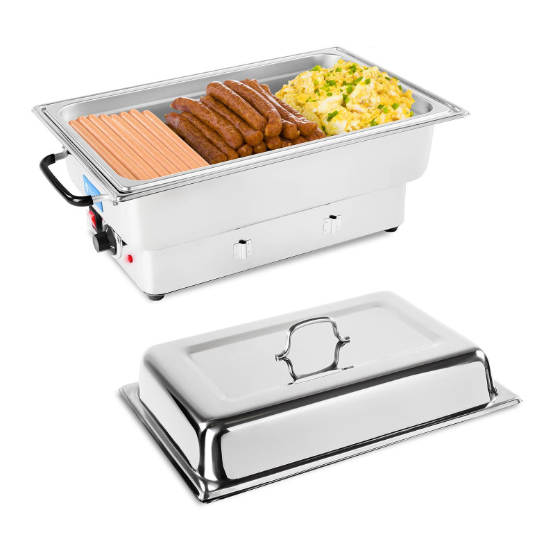 Location Chauffe Plat Chafing Dish INOX - Bain marie - 1600w - 100mm