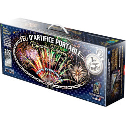 22358LPF - FEU D'ARTIFICE AUTOMATIQUE PORTABLE CHAMPS-ÉLYSÉES 1mn ARDI