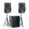 Location Kit Audio 2400W RMS - 2 x 712DX + 1 x SUB 18H - dBTechnologies