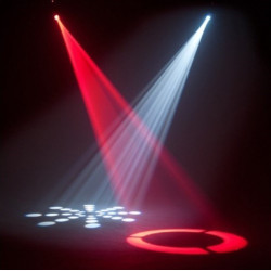 Location Éclairage Lyre Spot LED Venum - Ghost