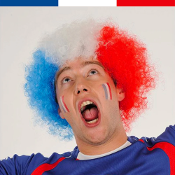 Vente - Perruque Supporter - ORIGINAL CUP