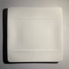 Location Assiette - MODERNE GRACE carrée 23x23cm