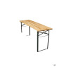 Location Table de Brasserie Pliante Seule 220cm