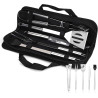 set ustensiles barbecue inox en location pour grillades evenementielles