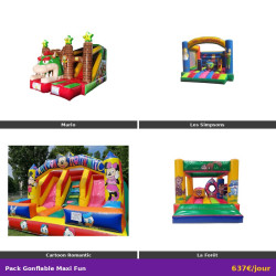 PACK GONFLABLE MAXI FUN -...