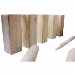 Location jeu du roi Kubb original en bois 10€/jour pour jeux de jardin adultes