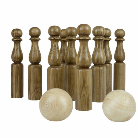 Jeu de quilles en bois en location pour animation de jardin